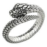 Anel Serpente Cobra Em