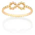 Anel Skinny Infinito Folheado A Ouro 18k - Rommanel 513430