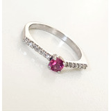 Anel Solitario Ouro 18k