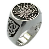 Anel Tetragrammaton Prata Legitima