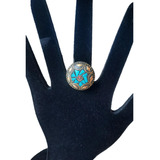 Anel Tibetano Boho Pedras