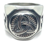 Anel Triskle Triskelion Triskelle