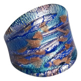 Anel Vidro Murano Glass