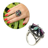 Anel Vintage Redondo Boho