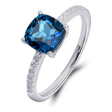 Anel Zirconia Princesa Debutante