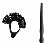 Aneleira   Medidor De Anel   Kit 02 Plástico Cor Preto