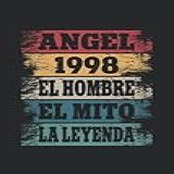 Angel 1998 - El Hombre - El Mito - La Leyenda: Regalos Originales Para Hombre Papá Abuelo Hermano - Diario, Cuaderno De Notas, Apuntes O Agenda (spanish Edition)