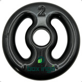 Anilha Fitness Emborrachada 2kg