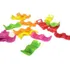 Anilhas 4 5mm Numeradas Fecho Click   Pct Com 50 Und   Cores