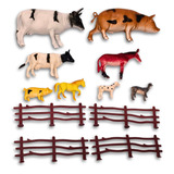 Animais De Fazendinha Brinquedo