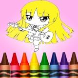Anime Coloring Book 