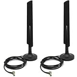 Antena 10dbi 4g Lte Mini Chicote Macio Ts9 Antena Com Base Magnética Para Verizon At&t T-mobile Sprint 4g Lte Mobile Hotspot Mifi Router Celular Móvel Banda Larga Modem Adaptador Dongle Usb