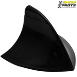 Antena Automotiva Tubarão Shark Preta Decorativa C\ Brindes 