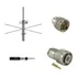 Antena Base Vhf Transmissores Fm Com 6m De Cabo E Conectores