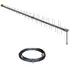 Antena Celular Rural Internet E Telefone 3g 4g   Cabo 15m