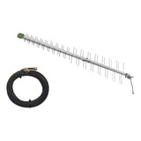 Antena Celular Rural Voz 2g 3g 4g Full Cabo15m