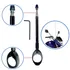 Antena Corta Pipa Moto Retrátil Anti Cerol Aço Inox Guidão