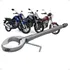 Antena Corta Pipa Moto Retrátil Anti Cerol Aço Inox Guidão