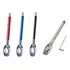 Antena Corta Pipa Moto Retrátil Anti Cerol Aço Inox Guidão