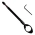 Antena Corta Pipa Moto Retrátil Anti Cerol Aço Inox Guidão