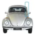 Antena Cromada Vw Sedan Fusca Cromada 4 Estágios