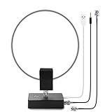 Antena De Loop Ga800, Antena De Rádio De Ondas Curtas Ativa Goozeezoo Com Cabo Bnc 10khz-159mhz Hf Antena De Recepção Portátil Para Rádio Amador (sem Afinação)