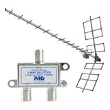 Antena Grande Tv Digital 4k Globo Hd Sbt Band Canais Abertos