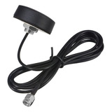 Antena Móvel Gps Com Fixação Por Furação Cabo 5m Sma Macho