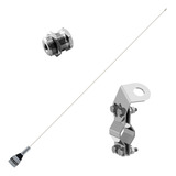 Antena Movel Inox Enfeite