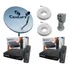 Antena Parabólica Banda Ku 60cm 2 Midiabox Century Lnb Quad