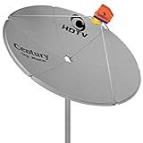 Antena Parabólica Chapa Fechada Banda C   150 Cm Digimaster   Century