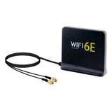 Antena Portátil De 2 4g 5g 6g Wifi 6e Com Cabo Indoor Wirele