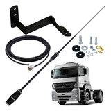 Antena Px Bobinada Black Argentina 1 63m Cabo 5 5m Mb Axor
