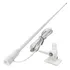 Antena Vhf Marítima 1,0 M De Fibra De Vidro C/ Base Nylon 