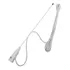 Antena Vhf Marítima 1,2m De Fibra De Vidro C/ Base Nylon