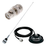 Antena Vhf Suporte Magnetico