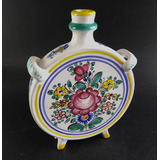 Antiga Garrafa / Vaso Em Porcelana Hungara 10400 Rrdeco