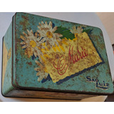 Antiga Lata De Biscoito