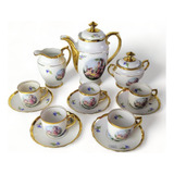 Antigo Aparelho Para Cafe Porcelana Real 13503 Rrdeco