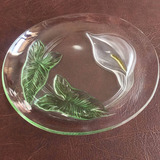 Antigo Centro De Mesa Fruteira Em Cristal Francês Selado