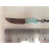 Antigo Chaveiro Faca Pequeno