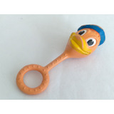 Antigo Chocalho Mordedor Pato