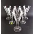 Antigo Cj De 6 Tacas Para Vinho Cristal Frances 5680 Rrdeco