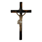 Antigo Crucifixo Madeira Resplendor
