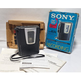 Antigo Gravador Sony Portatil