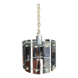 Antigo Lustre Em Vidro