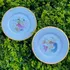 Antigo Par De Pratos Medalhões Porcelana Vista Alegre