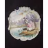 Antigo Prato De Parede Em Porcelana Francesa Limoges