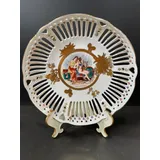 Antigo Prato De Porcelana