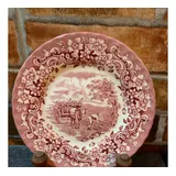 Antigo Prato Decorativo Em